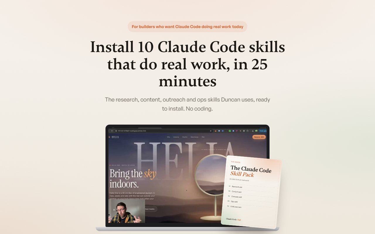 The Claude Code Skill Pack preview